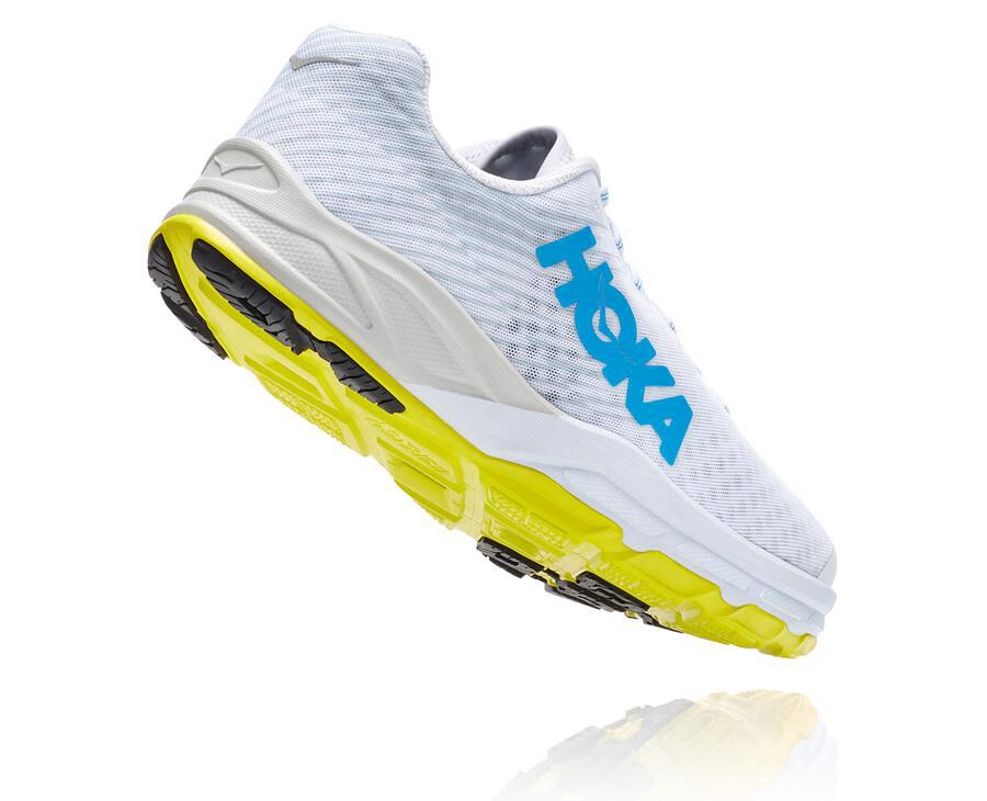 Zapatillas Running Hoka One One Mujer - Evo Carbon Rocket - Blancas - CGK743016